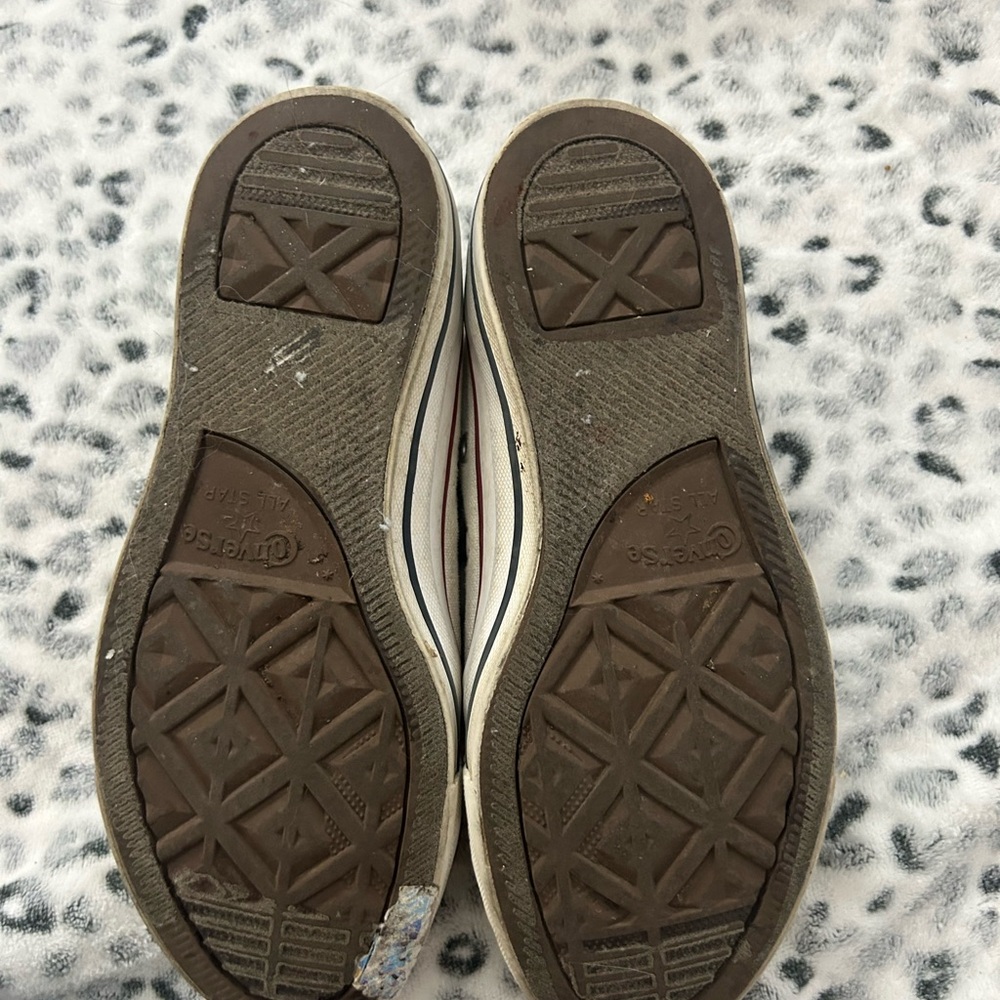 Converse Classic Brown and White Sneakers